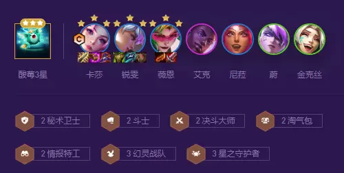 云顶之弈 S8 情报特工阵容