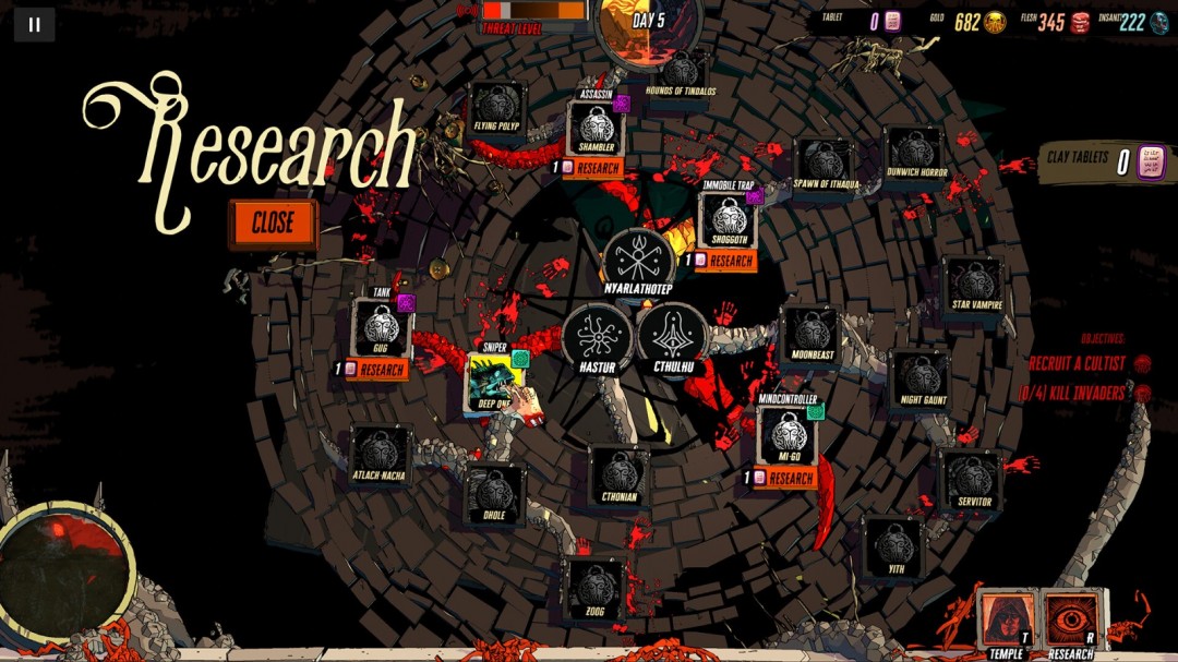 克苏鲁守护者:融合地下城建造与潜行元素的RTS新作