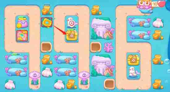 保卫萝卜4海的闺女第101关怎么过 海的闺女第101关无伤金萝卜通关攻略