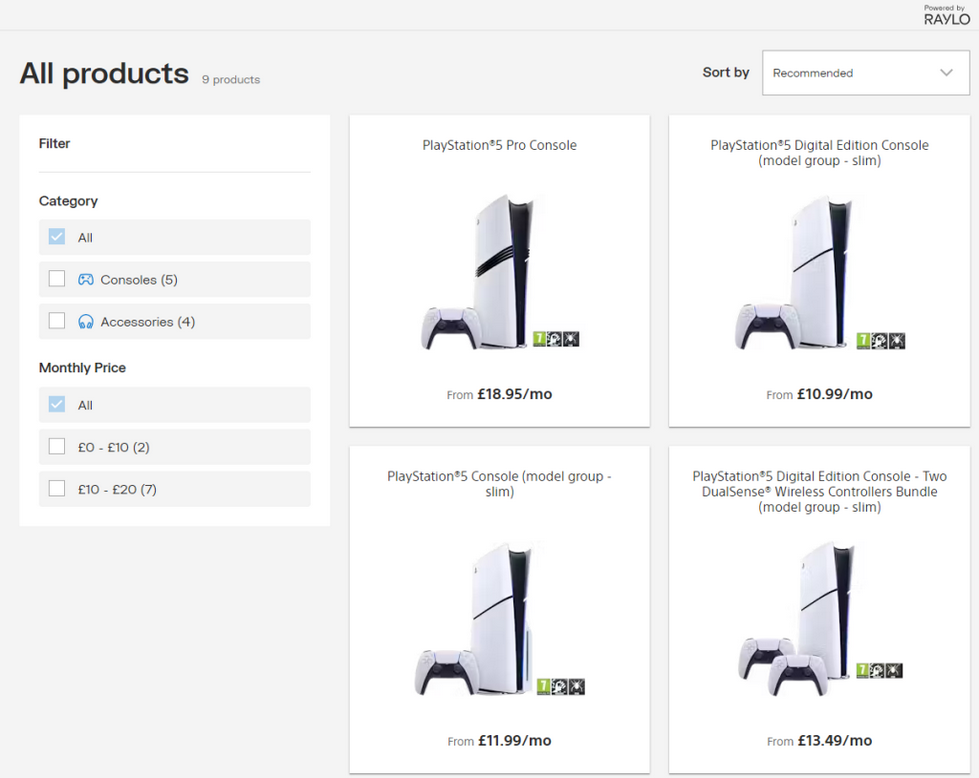 索尼推出PS5租赁计划：Flex，为玩家提供更多选择