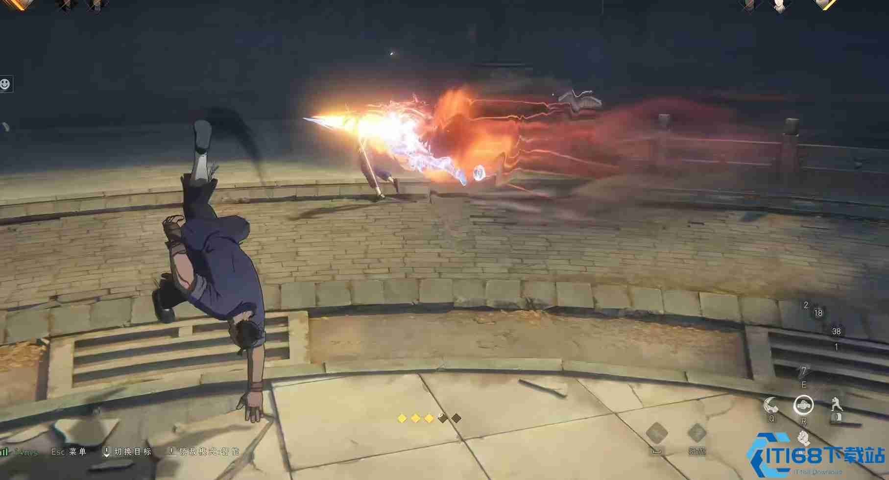 异人之下手游荣山连招技巧 3A无限平推流实战教学