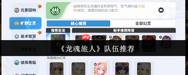 龙魂旅人最强队伍搭配指南:从零氪到PVP全面制霸