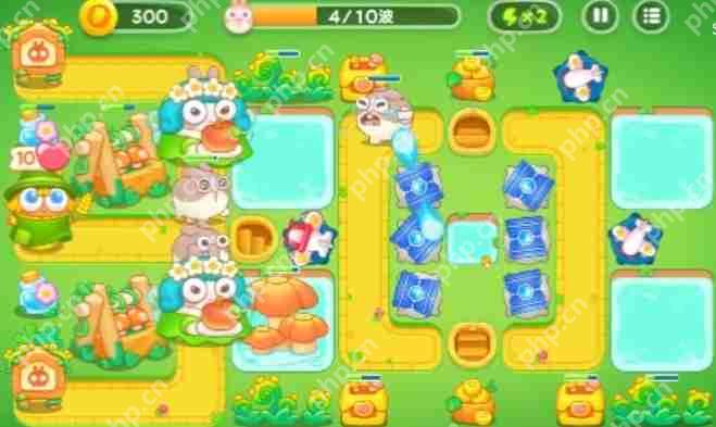 保卫萝卜4绿野奇缘第52关攻略