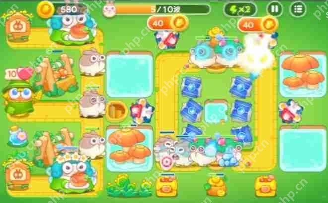 保卫萝卜4绿野奇缘第52关攻略