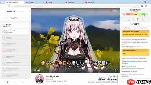 休闲游戏《Holoidle》6 月 6 日上市 帮助宝钟玛琳、Gura、森美声成为最有影响力的实况主