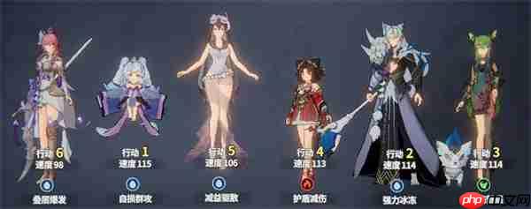 聊天群的日常生活冰蝶队阵容推荐