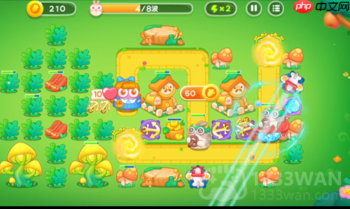 保卫萝卜4绿野奇缘第二关怎么过-绿野奇缘第二关通关攻略