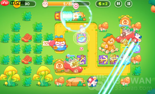 保卫萝卜4绿野奇缘第二关怎么过-绿野奇缘第二关通关攻略