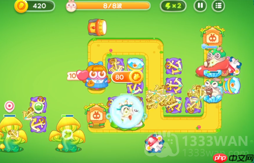 保卫萝卜4绿野奇缘第二关怎么过-绿野奇缘第二关通关攻略