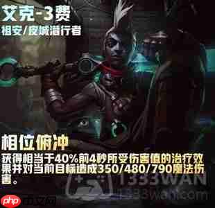 云顶之弈s9艾克出装-s9艾克主c出装攻略