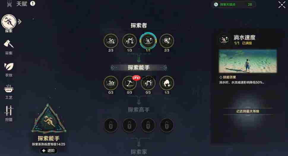 荒野起源探索天赋怎么加点-荒野起源探索天赋加点攻略