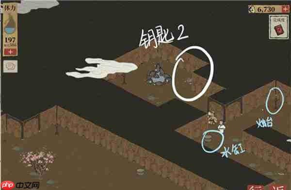 江南百景图桃花坞宝箱钥匙位置攻略