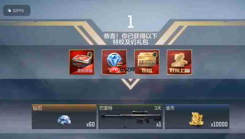 穿越火线枪战王者VIP价格表 VIP1到10各等级需要多少钱