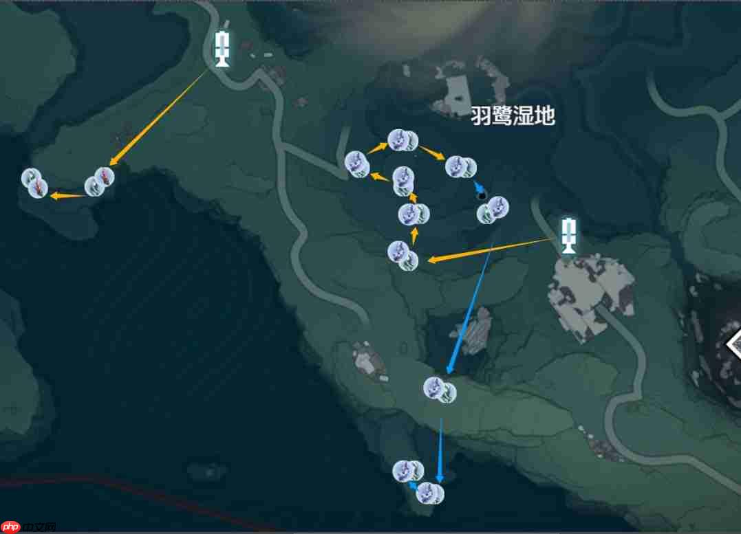 鸣潮紫金簇刷新位置大全