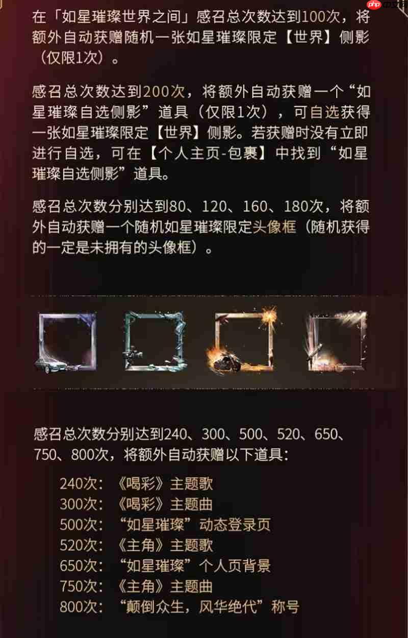 世界之外如星璀璨世界之间活动规则介绍