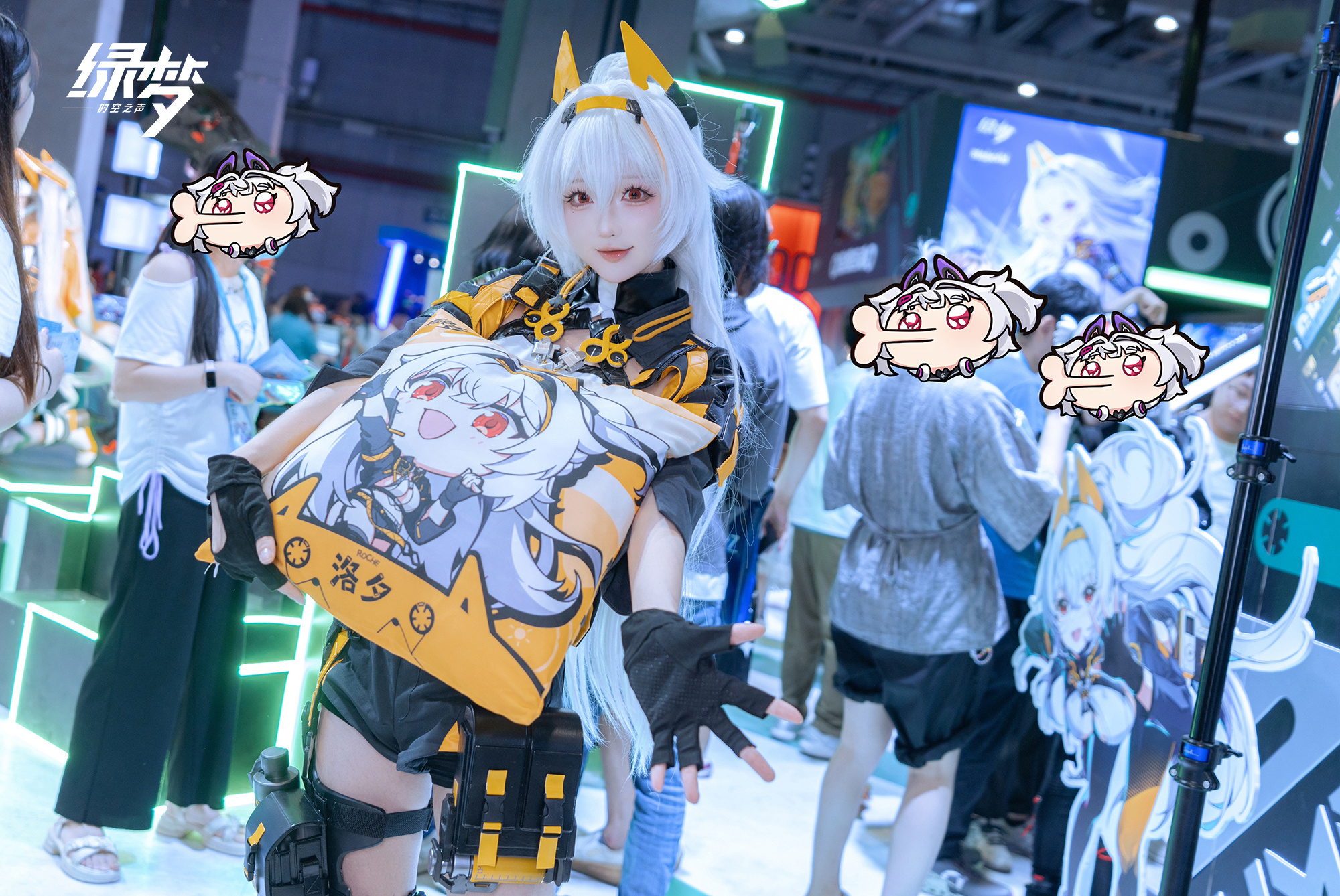 二次元ACT新游燃动BW2025《绿梦：时空之声》展台引爆现场试玩热潮