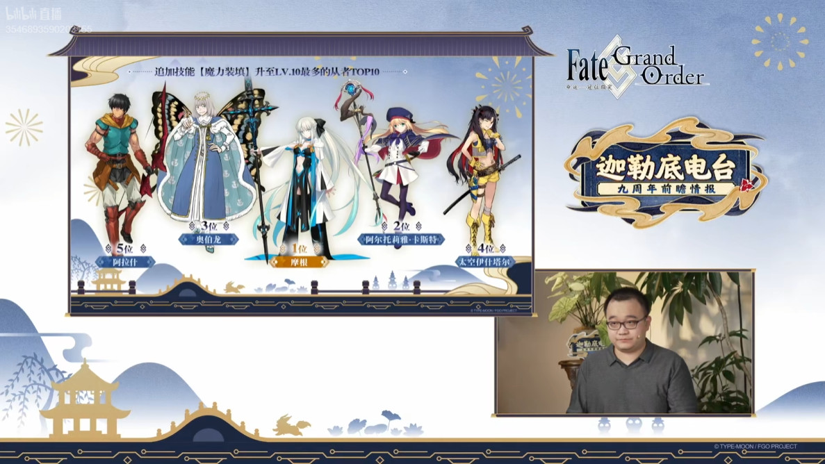 《FGO》9周年前哨直播速报：新从者兽艾蕾降临！周年活动大公开！