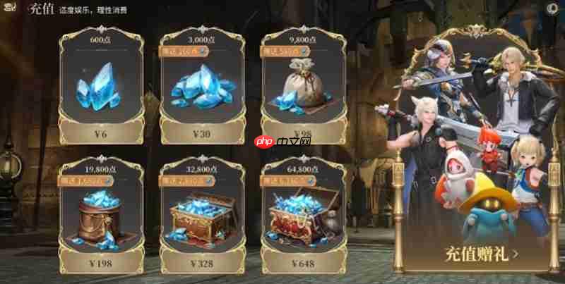 最终幻想14手游氪金内容有哪些 氪金点详细解析
