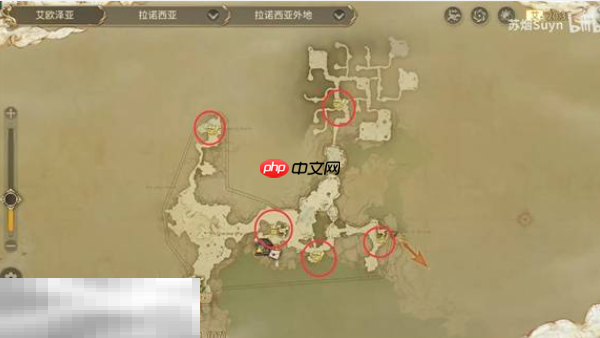 最终幻想14水晶世界神奇的小松鼠在拉诺西亚哪里 小松鼠位置介绍