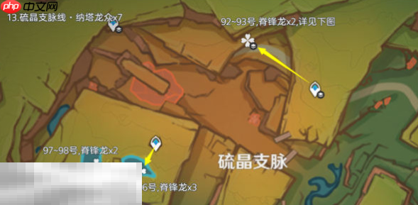 原神纳塔龙众牙齿在哪 纳塔龙众讨伐路线位置分享